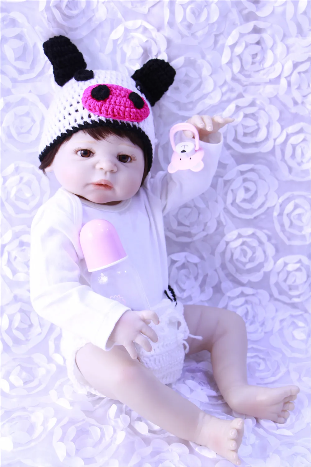 

22 "новая силиконовая кукла adoras baby reborn, реалистичные куклы для маленьких девочек, силиконовые игрушки для девочек, подарки для девочек