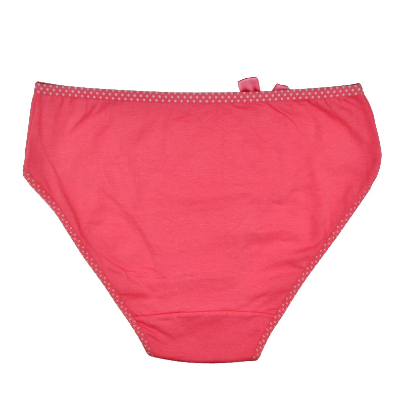 6 шт./упаковка женские хлопковые трусы-брифы с бантиком | Женская одежда