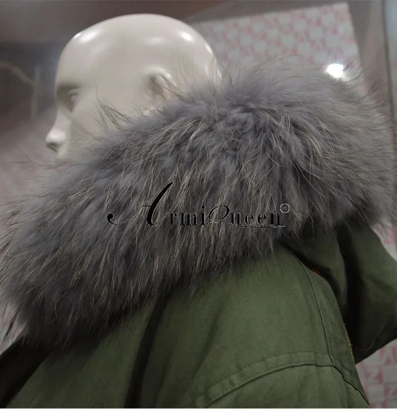 Стиль Mrs итальянский бренд высокое качество Mr furs пальто серый меховой воротник ткань Тренч