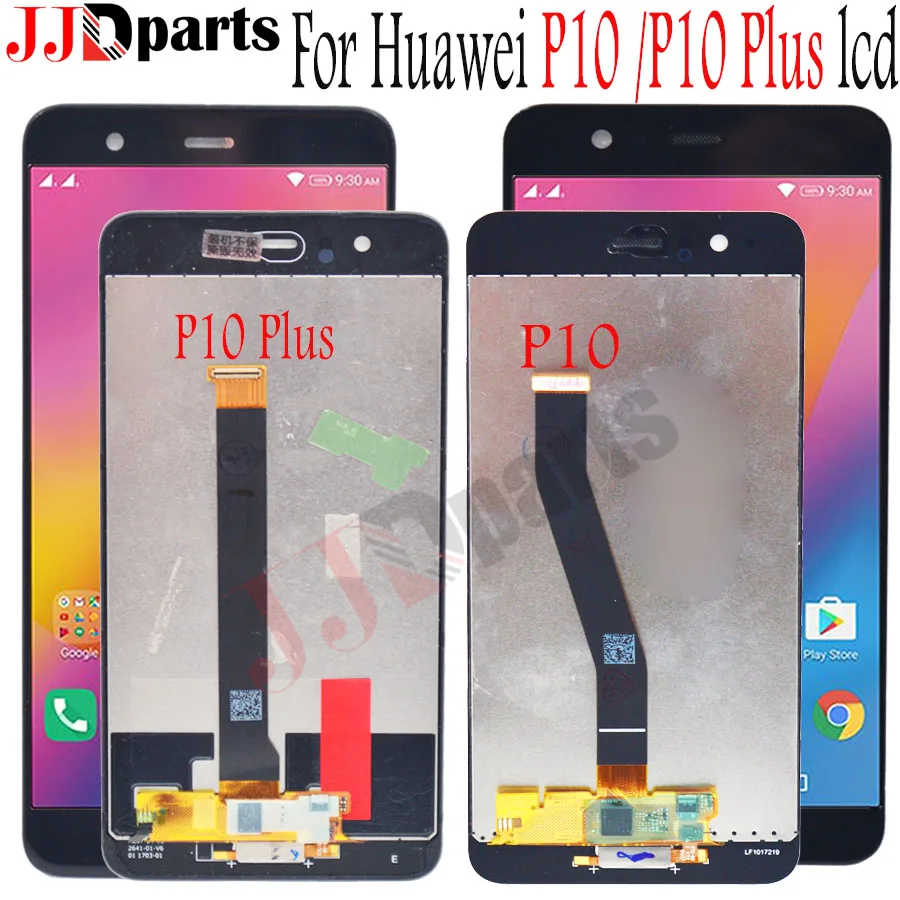 Huawei P10 Plus ЖК-дисплей+ сенсорная панель дигитайзер в сборе с рамкой VKY-L09 VKY-L29 Замена huawei P10 ЖК-дисплей