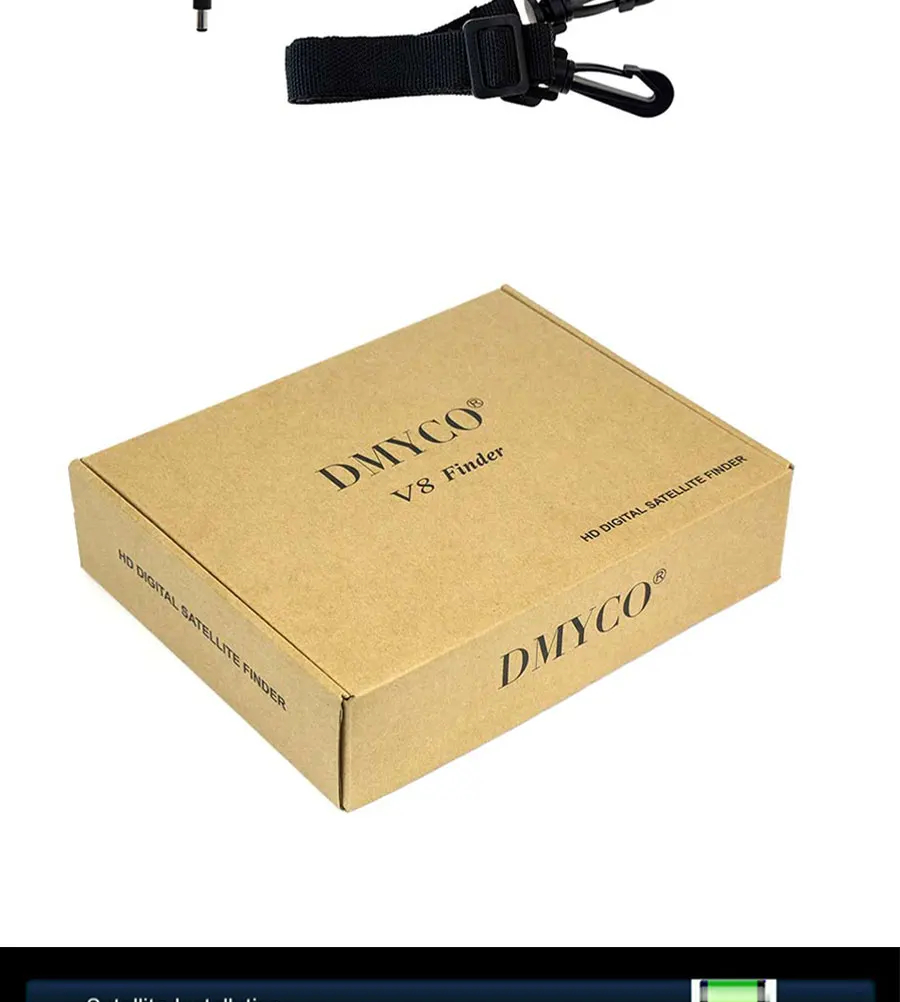[Подлинный] DMYCO V8 Satelite Finder lcd цифровой DVB-S2 измеритель высокой четкости MPEG-2 MPEG-4 приемник