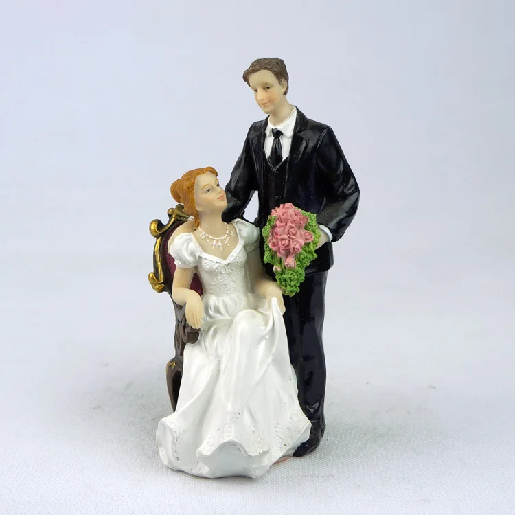 Свадебный торт Топпер для невесты и жениха украшение свадебного торта сувениры
