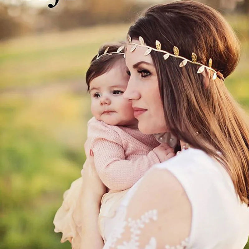 1 комплект 2 шт. Mommy and Me повязка на голову Симпатичный ободок для волос с