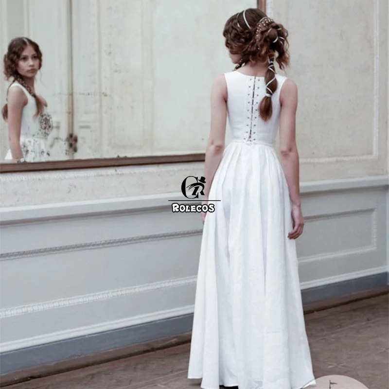 ROLECOS Женский комплект из двух предметов сексуальный укороченный топ белая