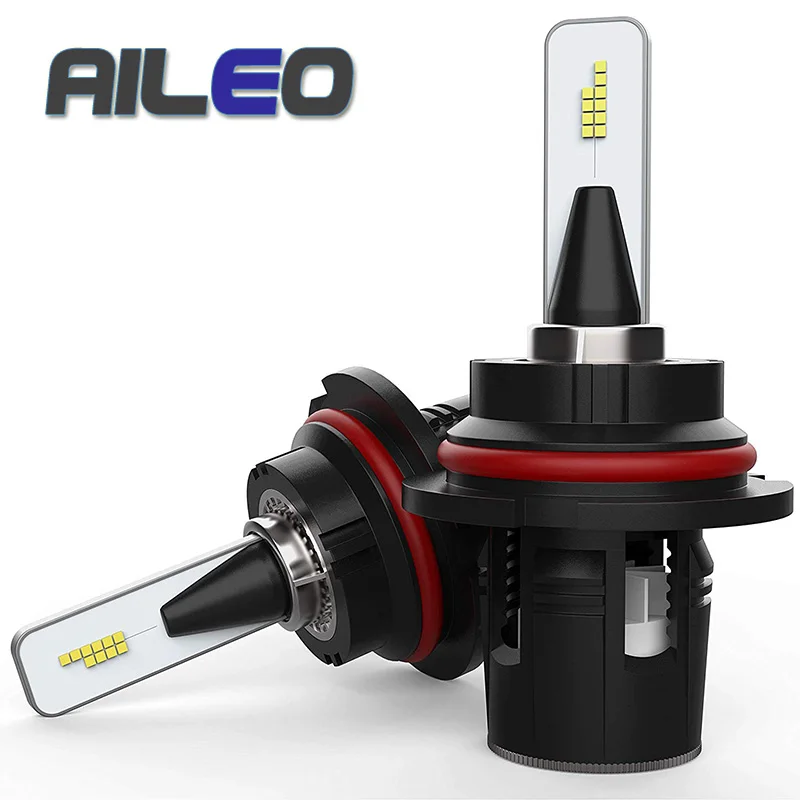 Aileo H7 canbus led H4 H1 H3 H8 H11 H13 HB3 HB4 H27 H16(Япония) 9005 9006 HIR2 со светодиодными кристаллами для автомобильных фар для Volkswagen Skoda OCTAVIA III Mercedes