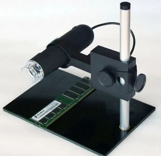 1-500x USB цифровой микроскоп + держатель (новый) 8-светодиодный эндоскоп с
