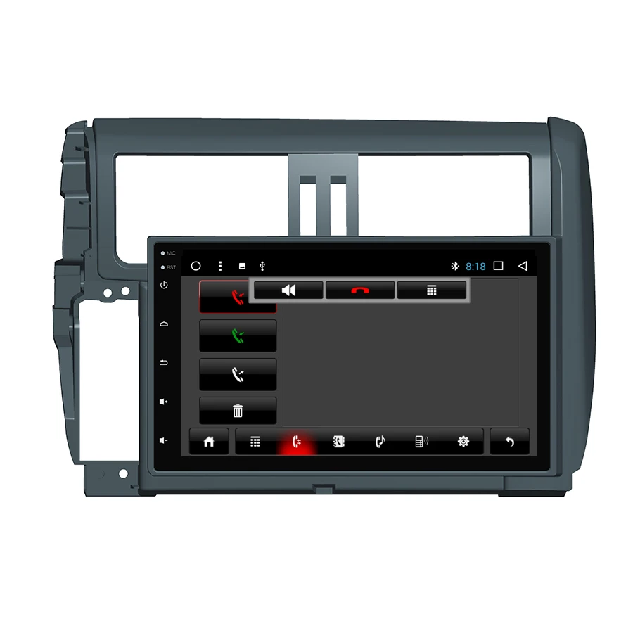 Автомобильный стерео-радиоприемник Asvegen для Toyota Prado 2010-2013 Android 7.1 Octa Core Auto Audio Multimedia Player GPS Navi Headunit In Dash.