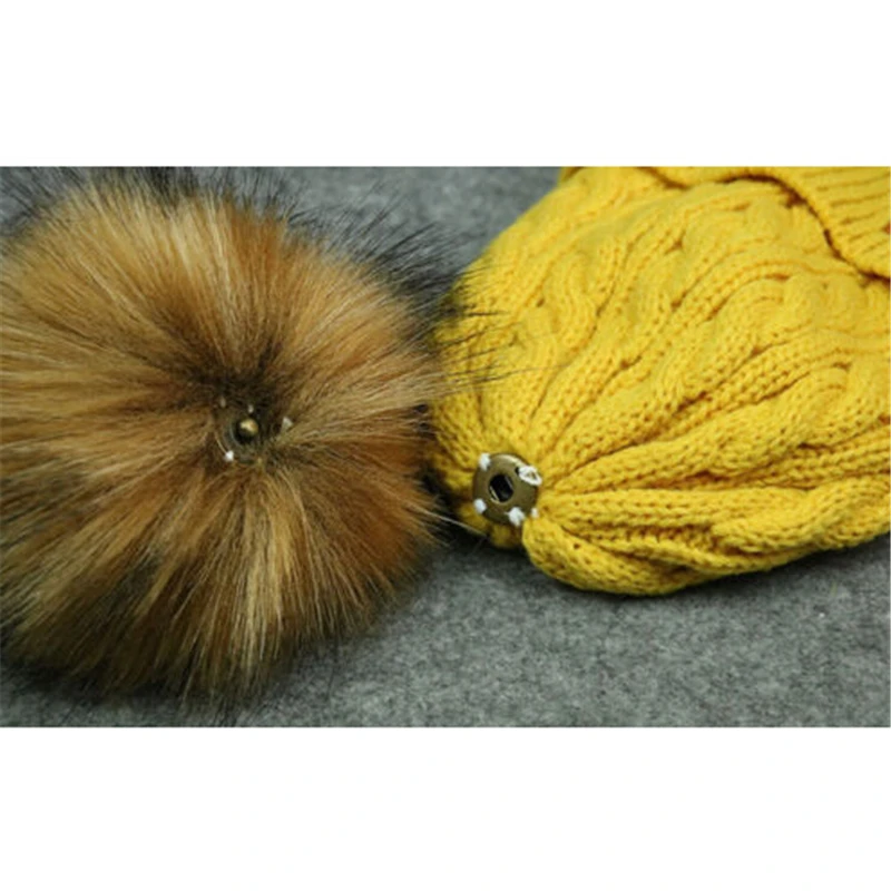 Детские теплые шапки Новинка 2017 года Высококачественная Зимняя шерстяная