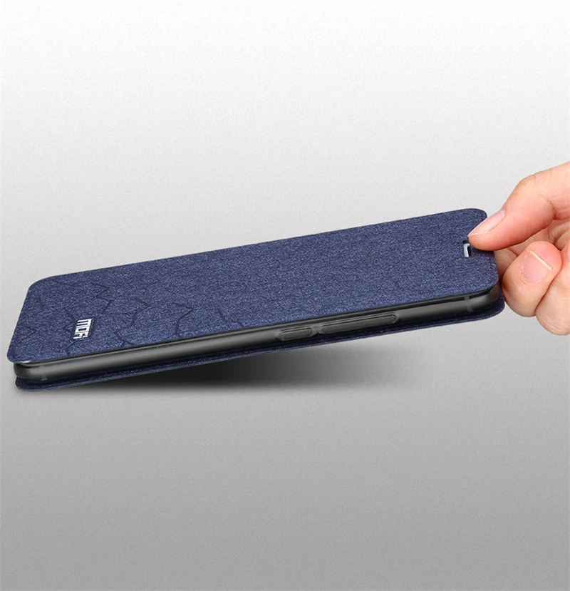 Mofi для Xiaomi Redmi Note 7 Pro Чехол для Redmi Note 7 Pro чехол роскошный Флип ТПУ кожаный чехол для Xiaomi Redmi Note 7