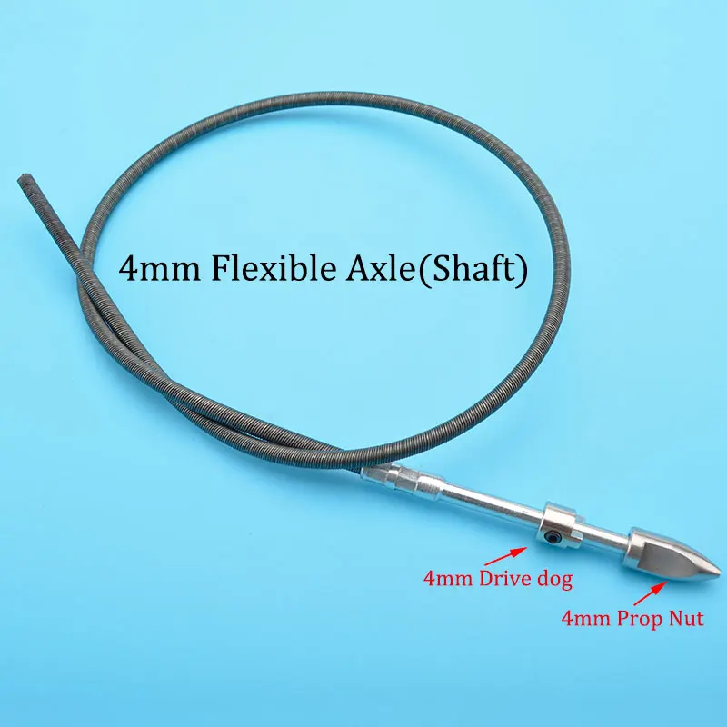 RC модель лодка вал комплект 4 мм Гибкая ось + латунная трубка пластиковая труба