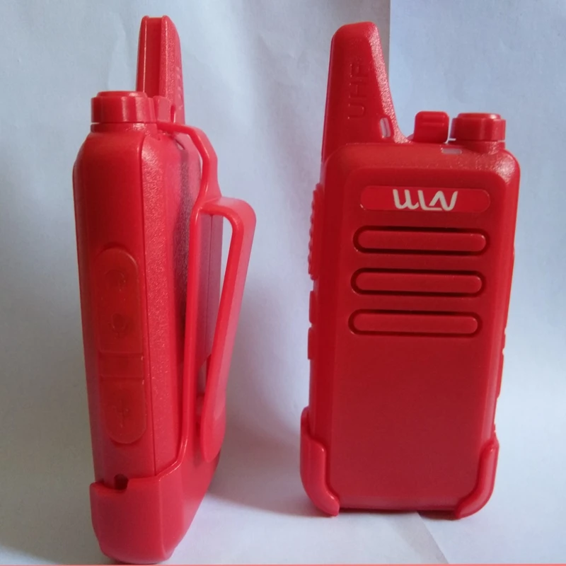 2 компл./лот WLN портативная рация UHF 400-470 МГц красного цвета 1500 мАч модные форма