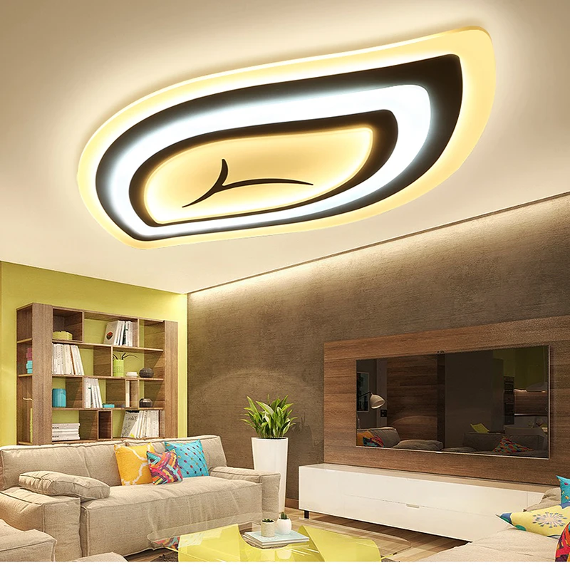 Светодиодный потолочный светильник с дистанционным управлением для гостиной и
