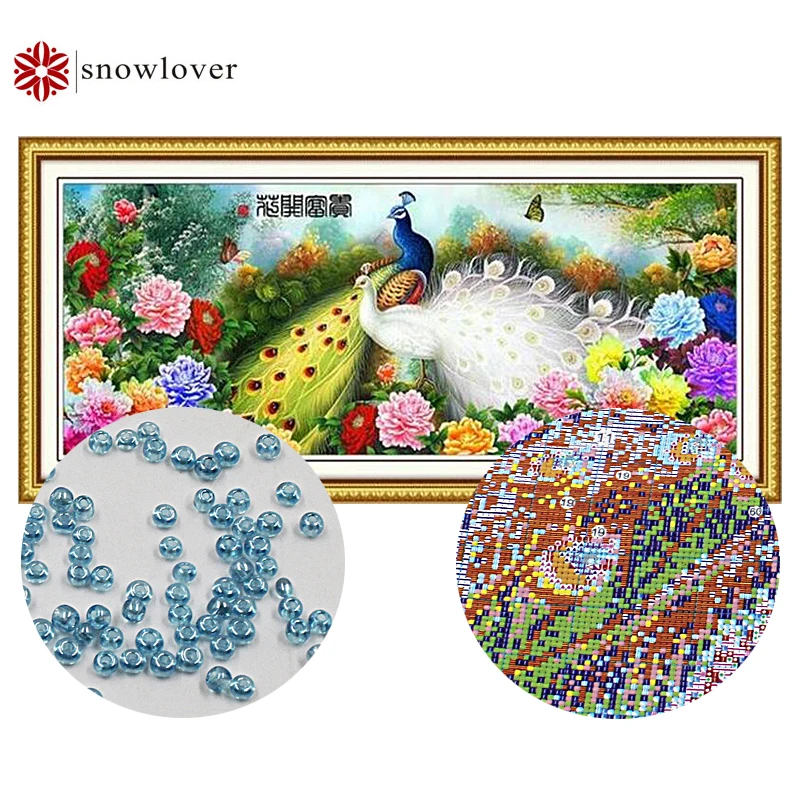 Snowlover бисер Рукоделие сделай сам вышивка крестом гладью Точная - Цена: 12 502,87 руб.