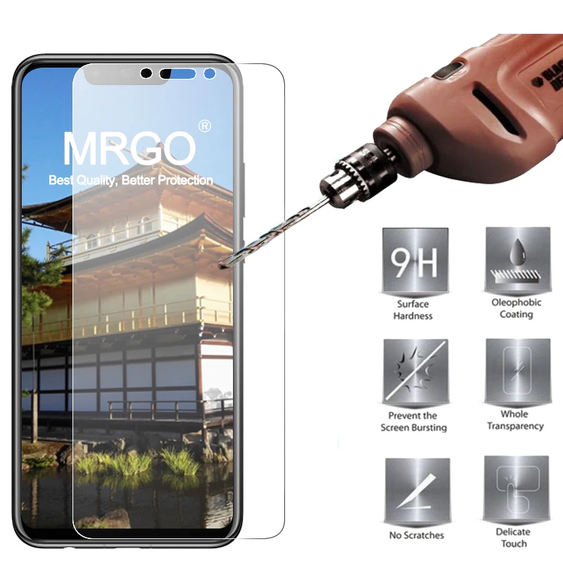 MRGO закаленное стекло для Huawei Nova 3 Защита экрана 3i 9H 2.5D Защитное телефона i