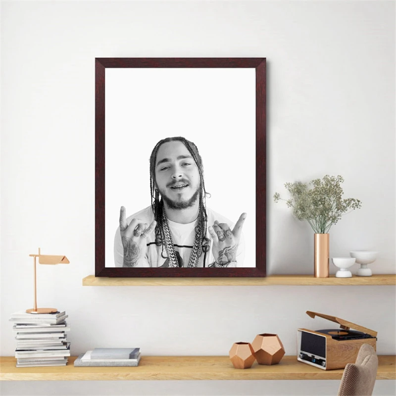 Post Malone плакат в стиле хип хоп с принтом лучше сейчас текст художественная стена