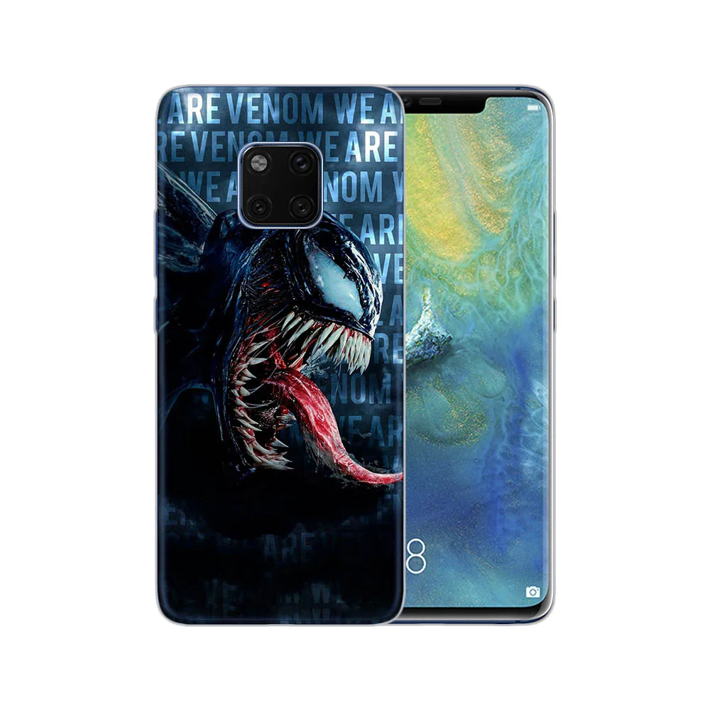 Spiderman Soft Silicone Case For Huawei Mate 20 Pro Cases Transparent Silicon Phone Mate20 Cover Coque Capa |
