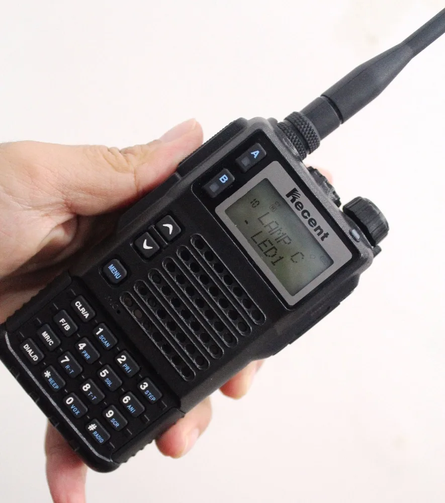 Портативная рация RS689 10 Вт УКВ УВЧ трехдиапазонная ветчина|tri band|walkie talkieradio walkie talkie