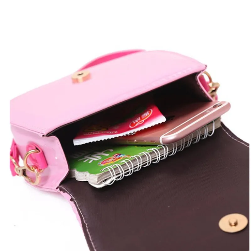 Hello kitty рисунки из мультфильма ПВХ Милые обувь для девочек косой пакет детей