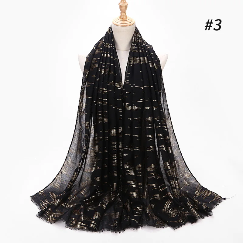 Новые граффити печати бахрома роскошные шарфы шали для женщин Градиент золотой