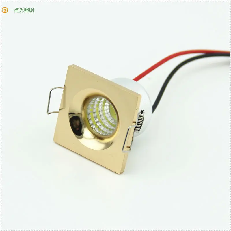 Высокое качество 10 шт./лот мини светодиодный светильник 1 Вт Мини AC85 265V