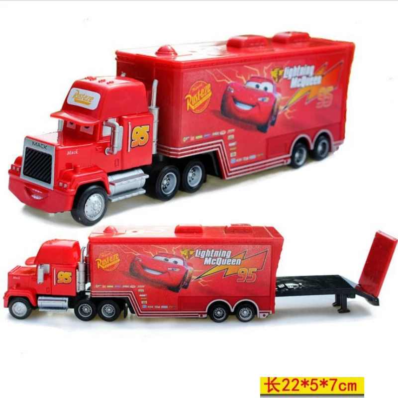95 truck Disney Pixar тачки Mc queen es Металл Pixar тачки грузовик Mc queen литье под давлением 1:55 металлическая игрушка модель автомобиля детская игрушка фигурки Pixar - Цвет: 95 truck