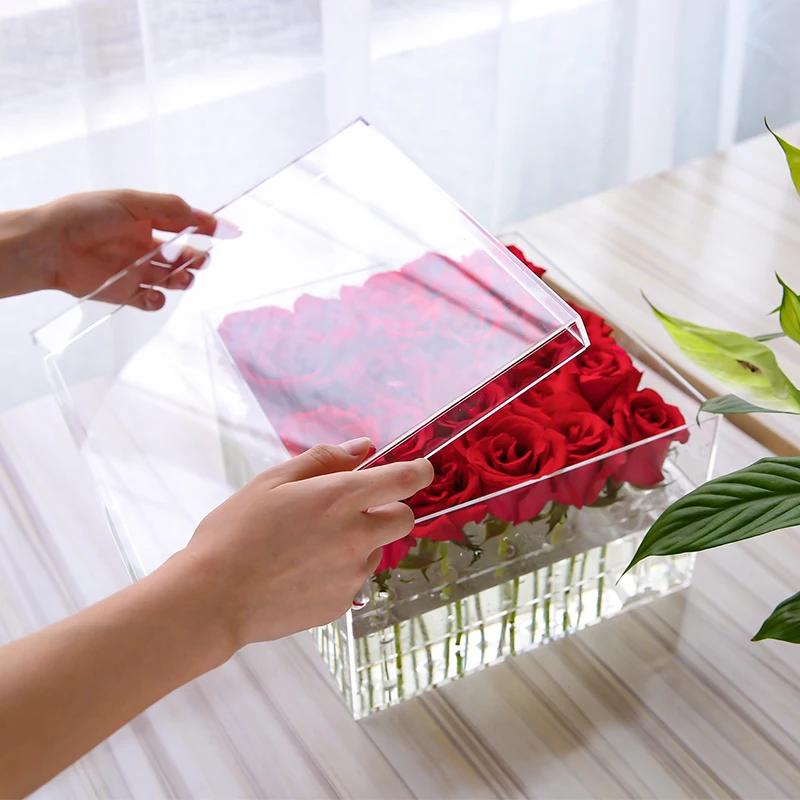 Водонепроницаемая прозрачная акриловая коробка с 25 отверстиями без утечки