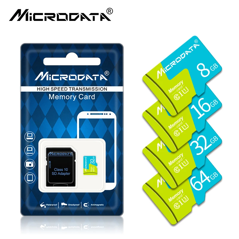 Оригинальная качественная карта памяти 8 ГБ 16 32 64 Гб 128 TF класса 10 micro sd накопитель