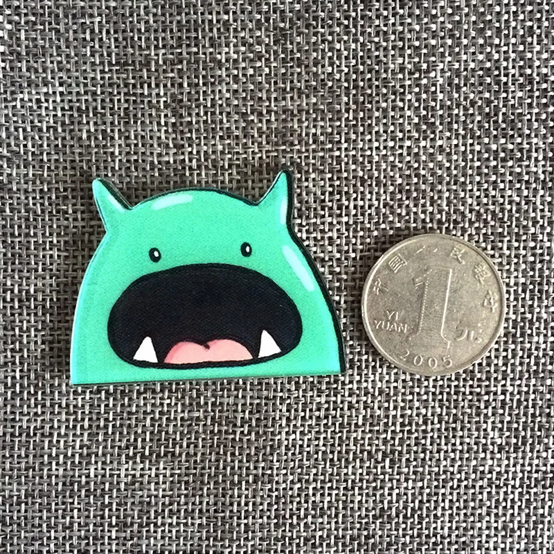 Новое поступление 1 шт. милые Мультяшные значки разных форм на булавке значок Kawaii