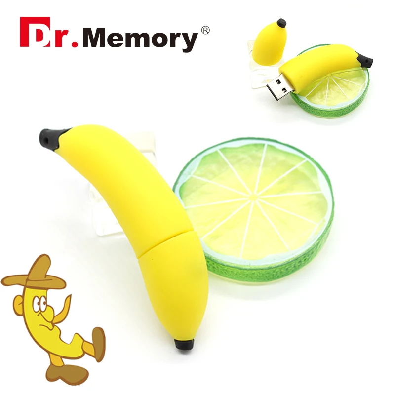 Флеш накопитель USB 2 0 в виде банана 4 ГБ 8 16 32 ГБ|stick usb|cartoon usbmemory stick usb |
