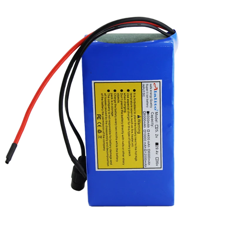 High quality 24V 4Ah 7S2P 18650 Battery li-ion battery 29.4v 4000mAh electric bicycle moped /electric/lithium ion pack | Электроника