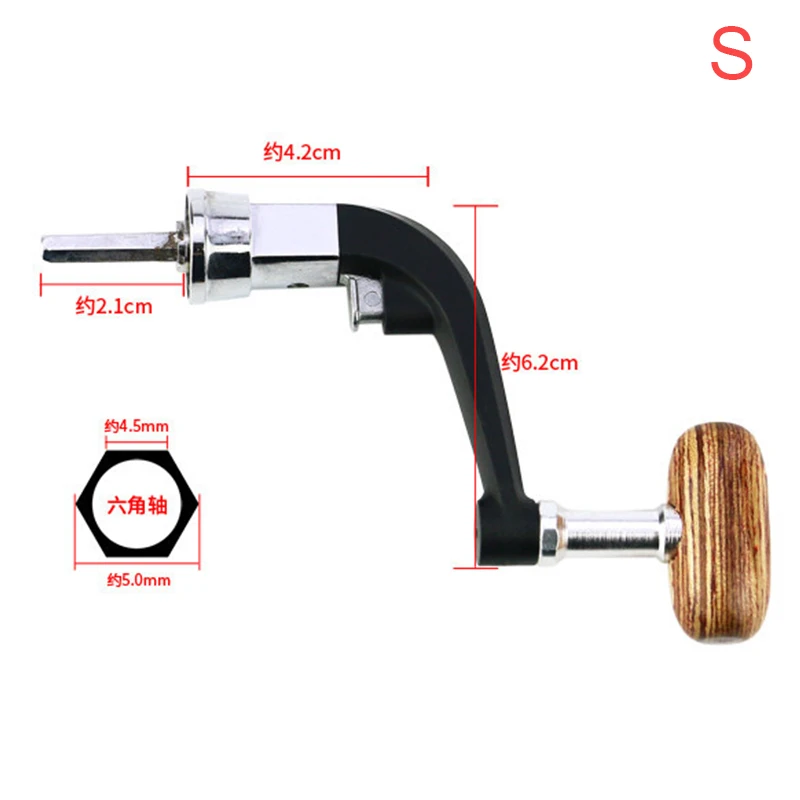 1 шт. металлическая Рыболовная катушка для спиннинга складная ручка модель 1000 7000