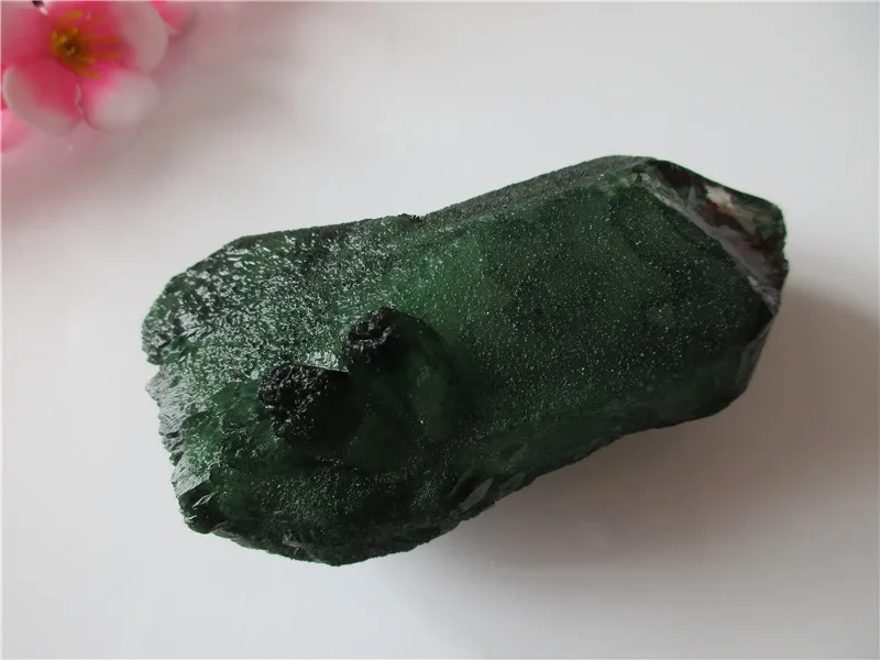 

Unique Natural Green Crystal Cluster Skeletal Quartz Point Wand Mineral Healing Crystal Druse Vug Specimen Natural Stone