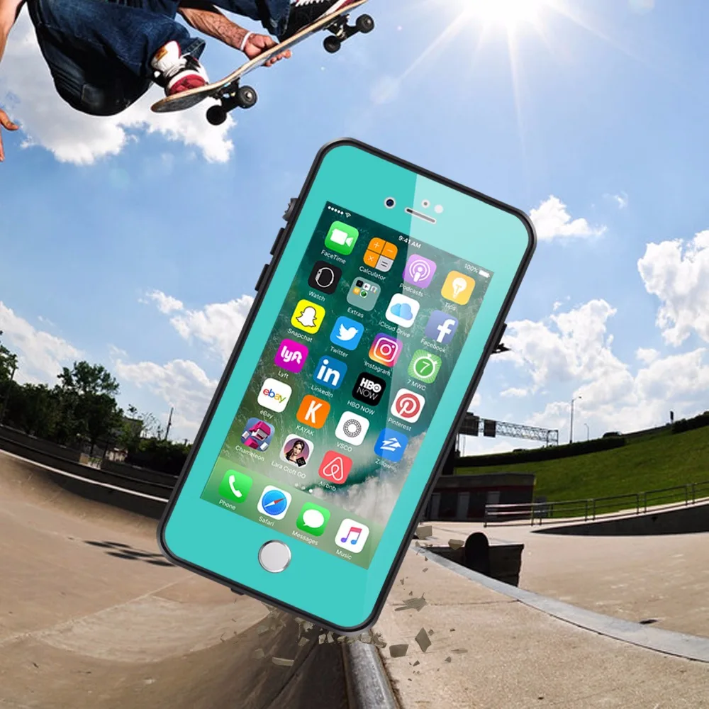 Водонепроницаемый чехол Redpepper для iPhone 7 8 противоударный грязеотталкивающий