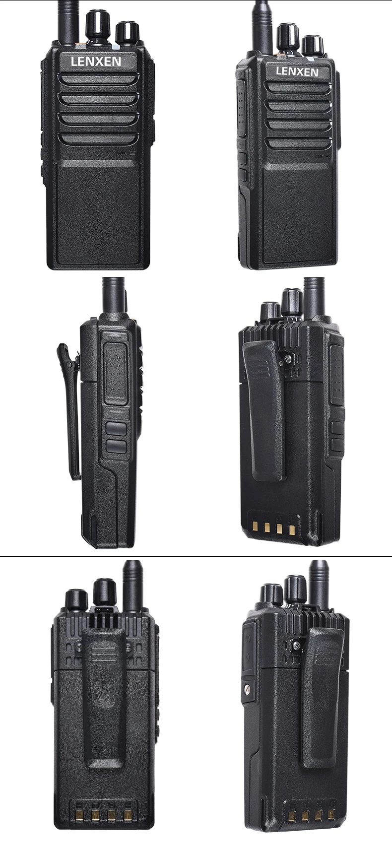 Высокая мощность LEIXEN VV-25 25 ватт дальний walkie talkie с 12,6 в 4000 мАч батарея