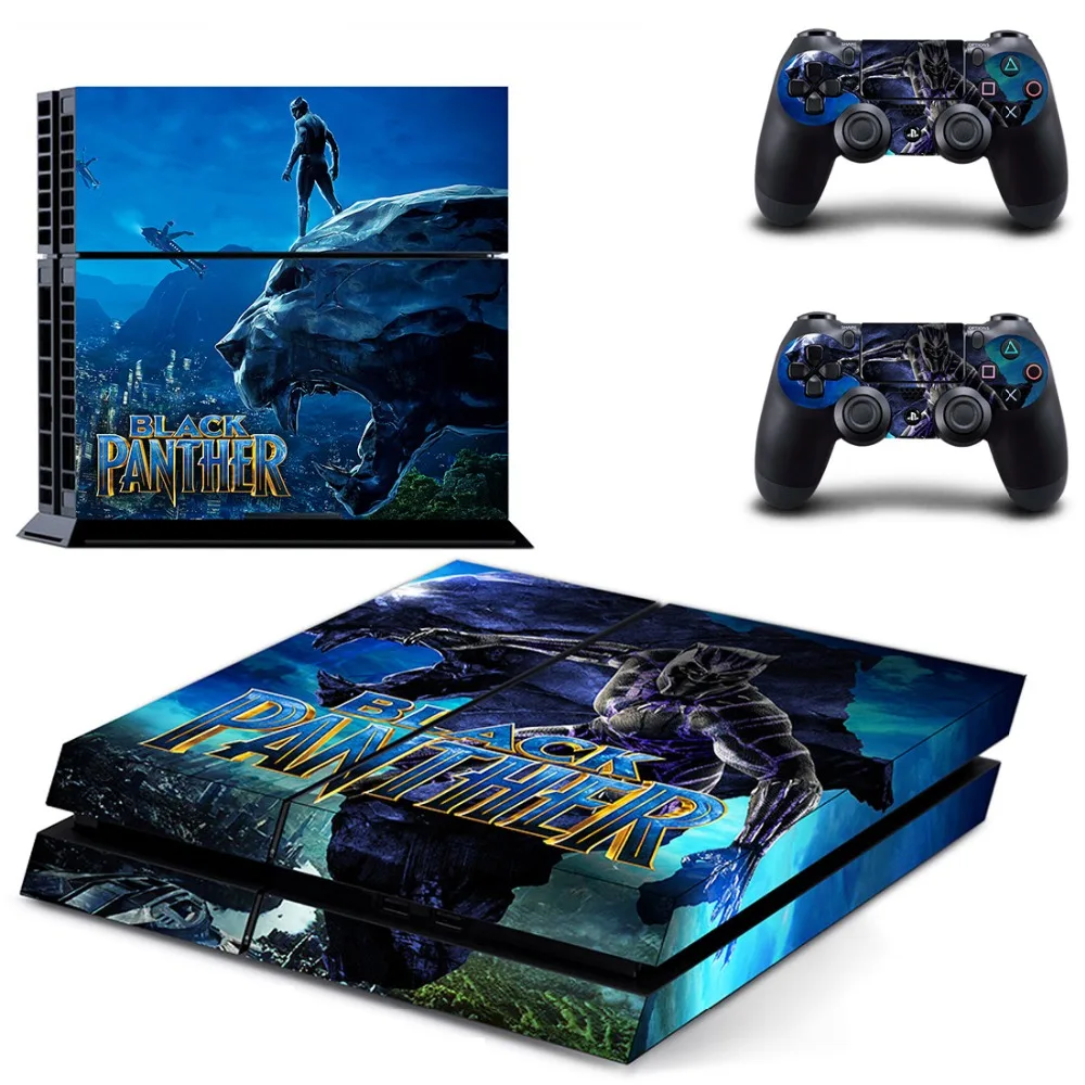 Черная пантера стикер s виниловая наклейка PS4 play станция 4 Pegatinas контроллер кожи