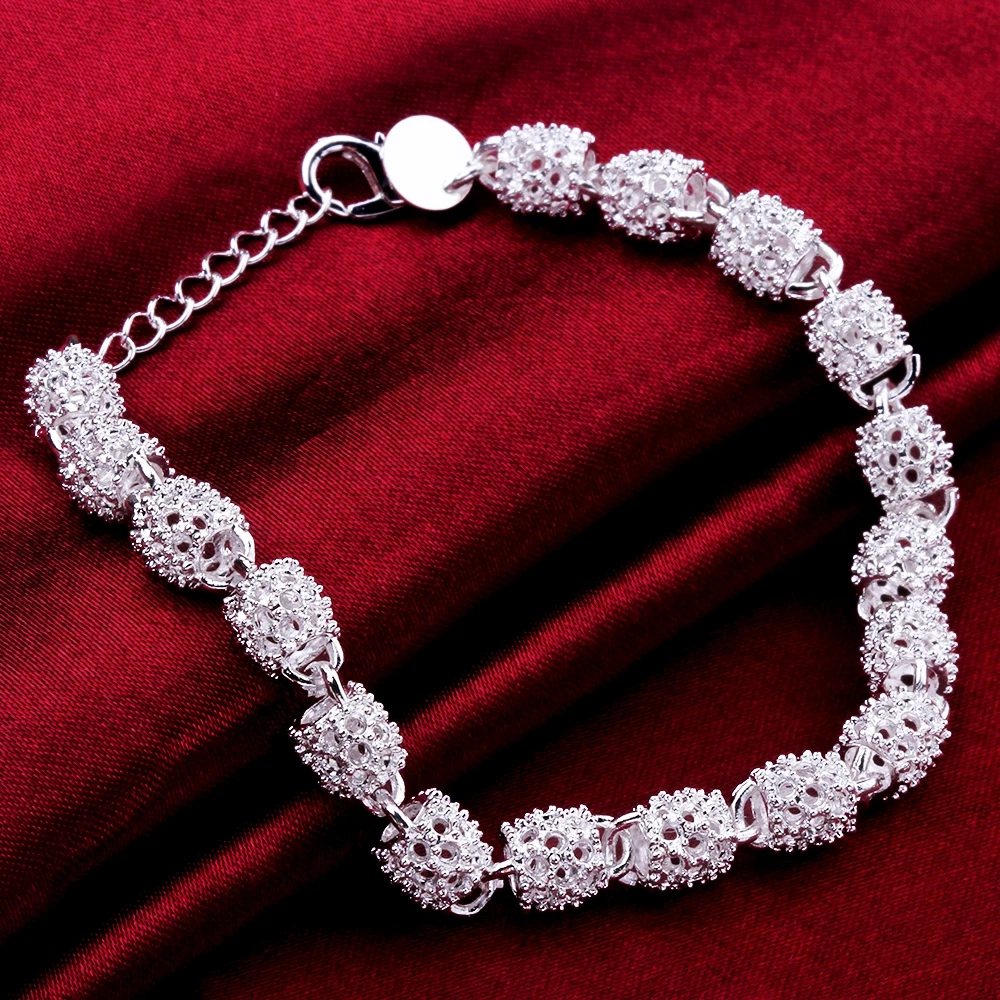 Fashion sterling silver bracelet creative chain styling jewelry 925 lobster clasp | Украшения и аксессуары