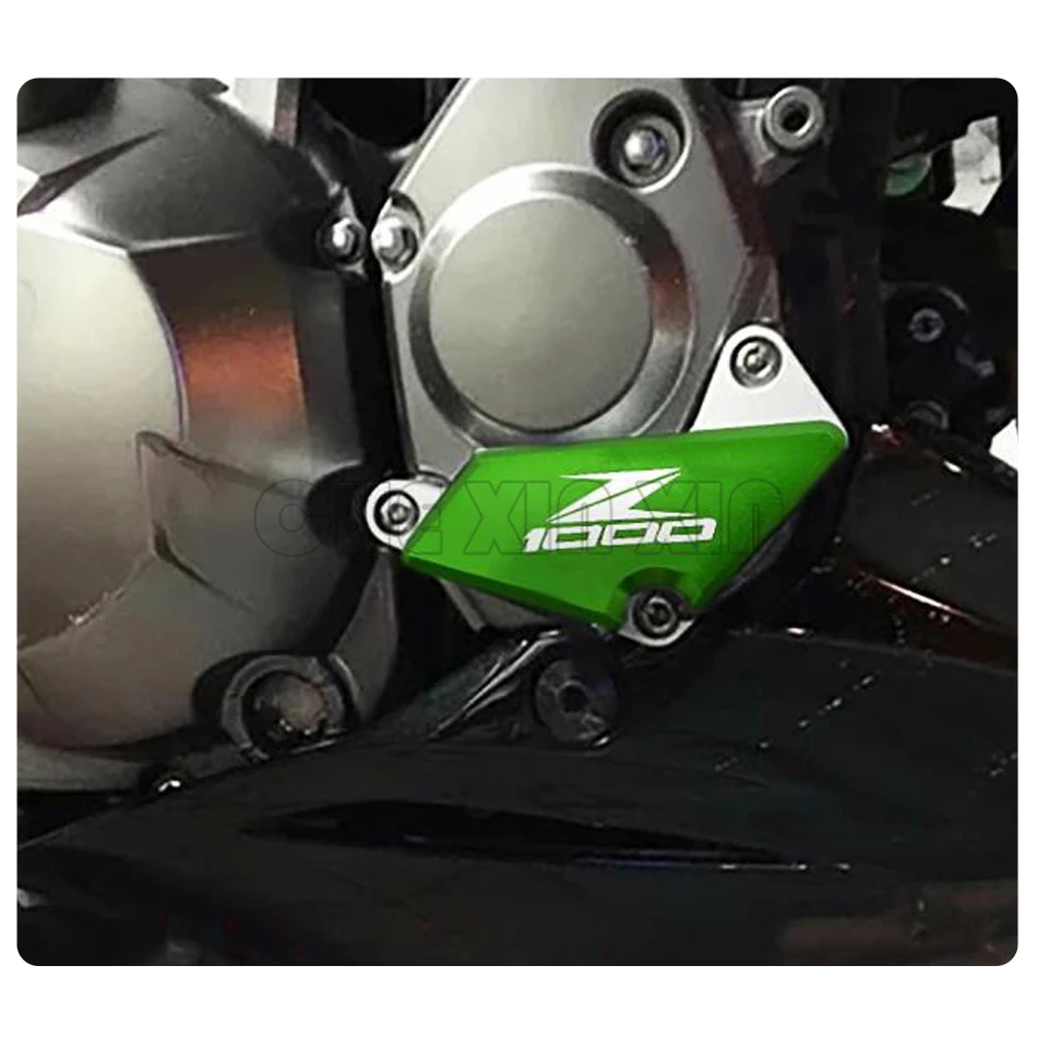 Зеленая рама CNC для мотоцикла ползунок защита от удара защитная крышка двигателя