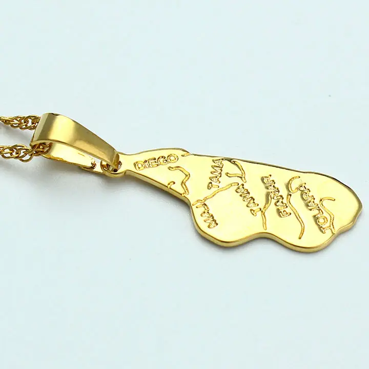 Ожерелье с картой мадагаскарского дерева Подвеска для женщин ювелирные изделия