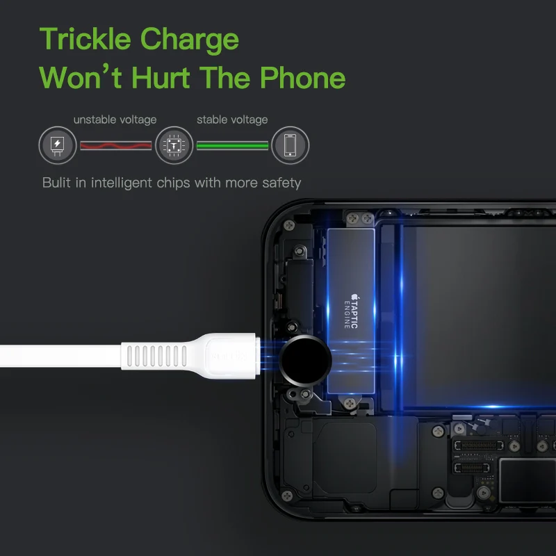 Usb-кабель T-phox для iPhone Xs Max кабель быстрой зарядки данных XR 8 7 6 6s Plus 5 5S SE мобильного