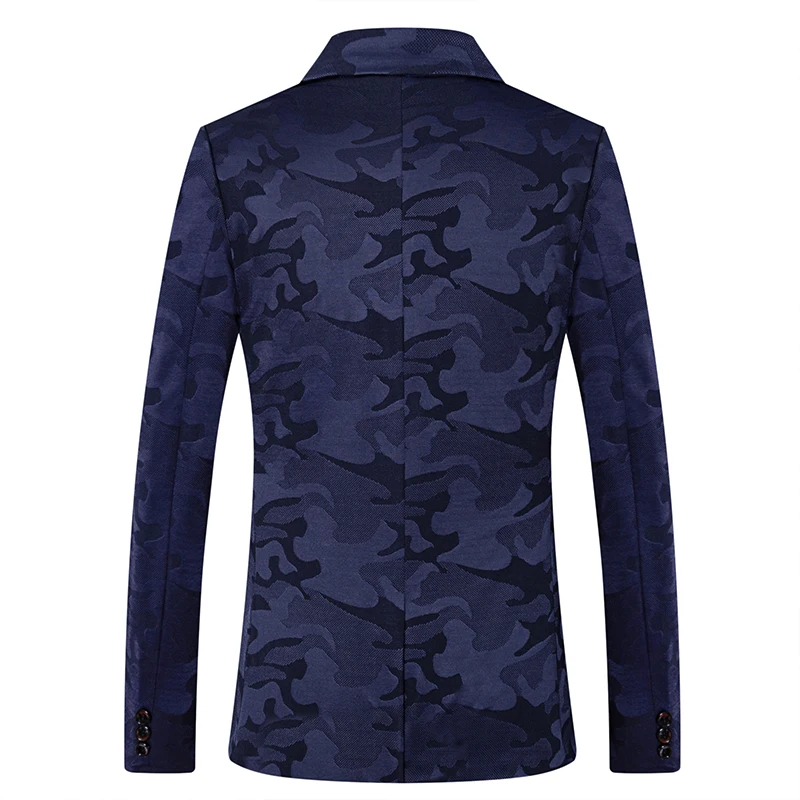 MIACAWOR Новые повседневные мужские блейзеры блейзер на одной пуговице мужской