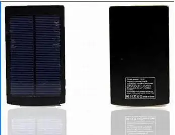 50 шт./лот Высокая Емкость 30000 мАч Солнечной Энергии Power Bank dual USB Солнечное Зарядное