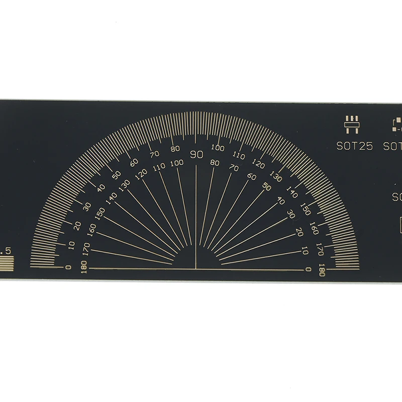 Линейка PCB для электронных инженеров измерительный инструмент контрольный чип IC