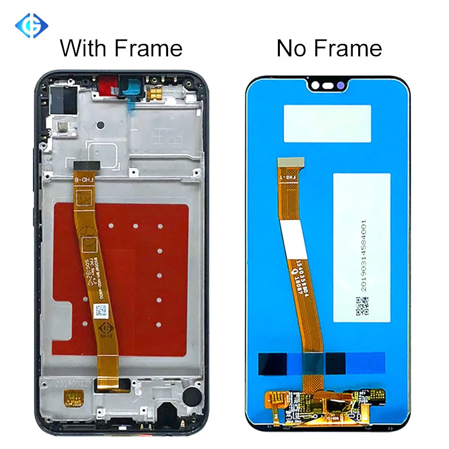ЖК-дисплей с рамкой для HUAWEI P20 Lite сенсорный экран Nova 3e ANE-LX1 ANE-LX3 | Мобильные