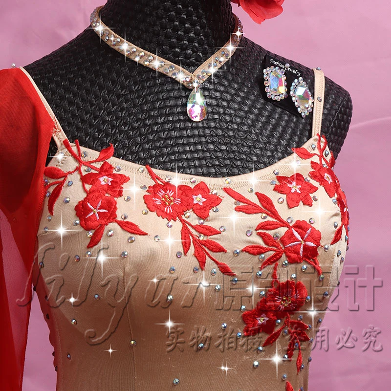 Женская одежда для праздника танго сальсы танцор певица Развлекательное