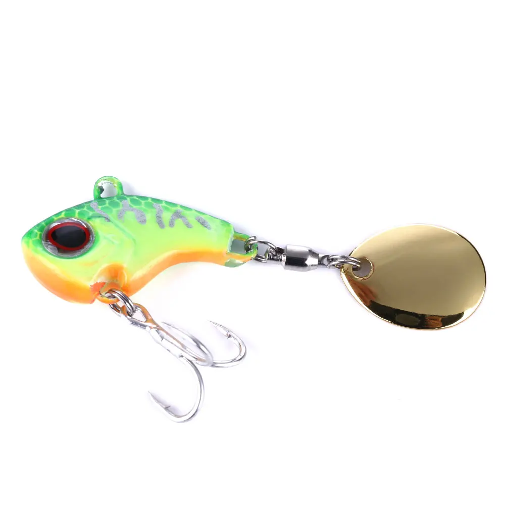 HENGJIA 1pcs Metal Mini VIB With Spoon Fishing Lure 9g 14g 16g 21G Blade Tackle | Спорт и развлечения