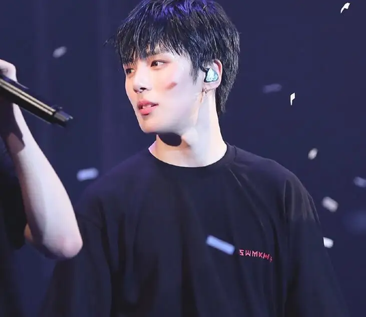 Kpop monsta x the code concert same/Летняя футболка с круглым вырезом и короткими рукавами, модная свободная футболка унисекс, 4 цвета