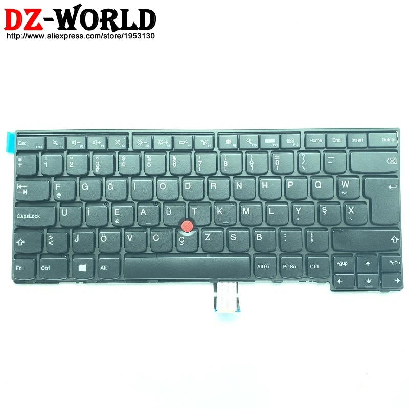 Новая Оригинальная Турецкая клавиатура TUF для Lenovo Thinkpad E431 E440 Teclado 04Y2761