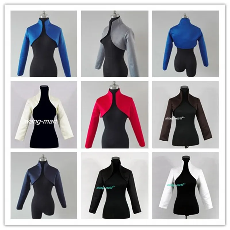 Белый черный БОЛЕРО СВАДЕБНЫЙ жакет с длинным рукавом|bolero wedding jacket|bridal shrugbolero |