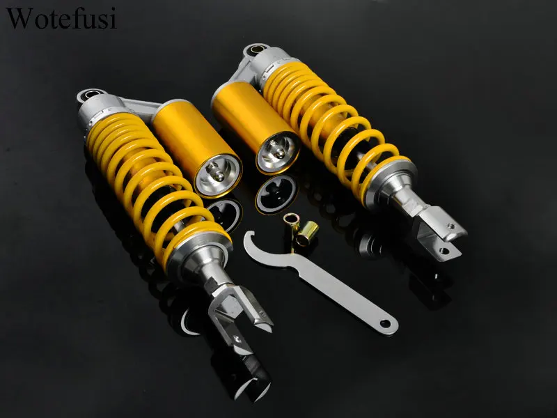 

Wotefusi For 13 3/8" 340mm Pair Air Gas Shock Absorbers Nitrogen Suspension Quad ATV Moped [PA94]