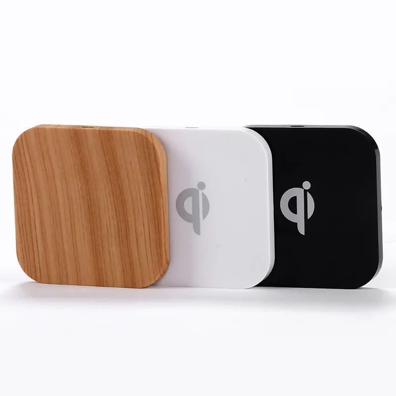 5 Вт Qi стандартное беспроводное зарядное устройство двойной USB Выход зарядного